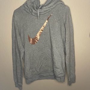 NIKE COWL NECK HOODIE
